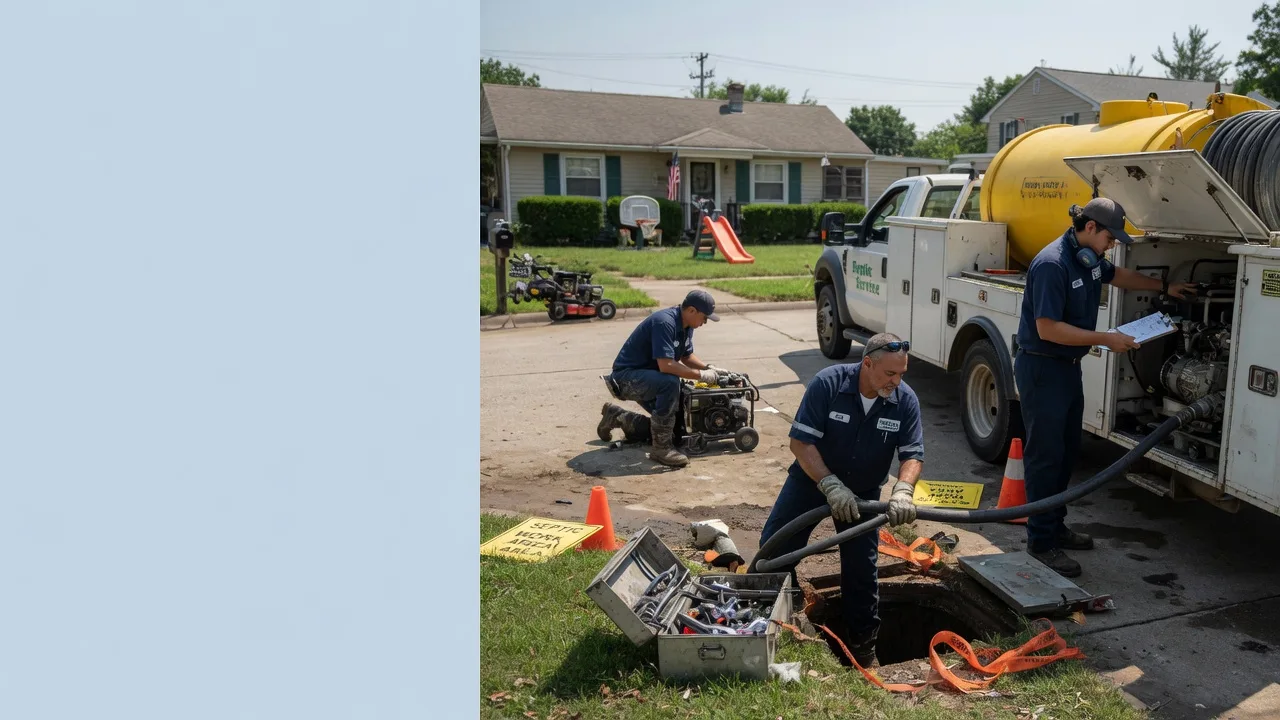 Septic Tank Pumping in Mullens, WV near me